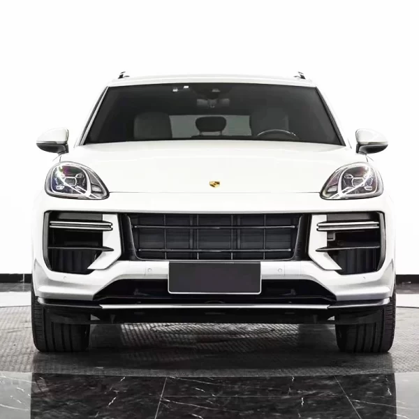 2018-2023 Porsche Cayenne Coupe Upgrade Kit New 9Y0 Turbo GT Body Surround Front Rear Bumpers Includes Fog Light Cut-Outs E3 - Image 2