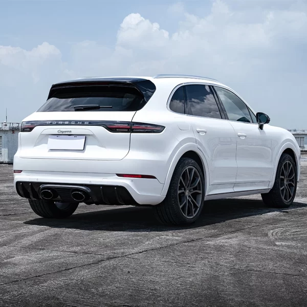 2018-2023 Porsche Cayenne Coupe Upgrade Kit New 9Y0 Turbo GT Body Surround Front Rear Bumpers Includes Fog Light Cut-Outs E3 - Image 3