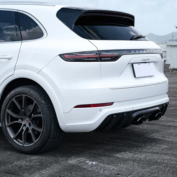 2018-2023 Porsche Cayenne Coupe Upgrade Kit New 9Y0 Turbo GT Body Surround Front Rear Bumpers Includes Fog Light Cut-Outs E3 - Image 4