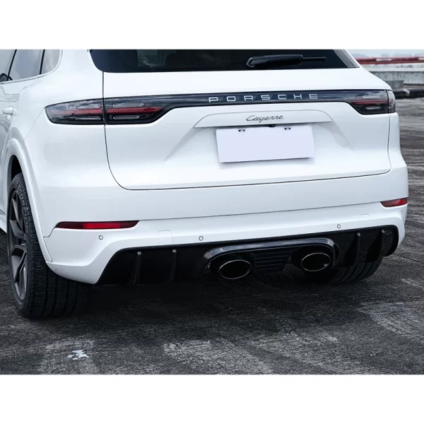 2018-2023 Porsche Cayenne Coupe Upgrade Kit New 9Y0 Turbo GT Body Surround Front Rear Bumpers Includes Fog Light Cut-Outs E3 - Image 5