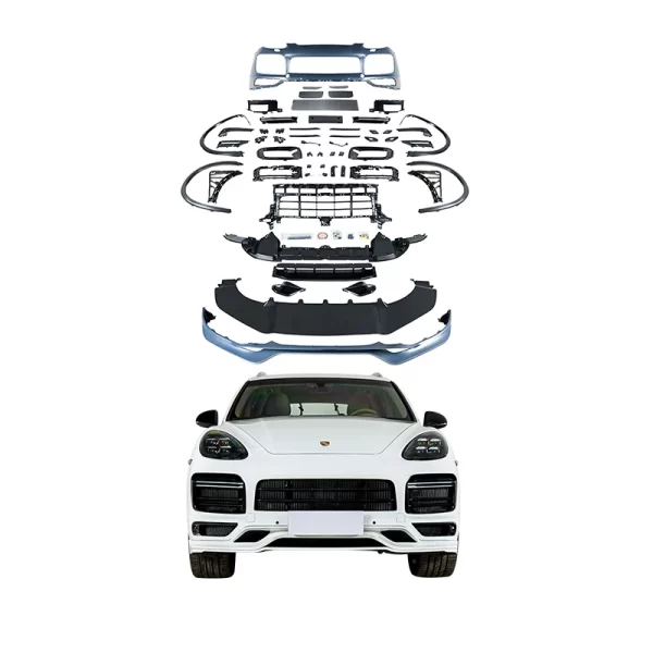 Suitable for Porsche Cayenne 2011-2011 958.1 Upgrade 9Y0/9YA Body Kit SportDesign Front Bumper Techart Front Lip