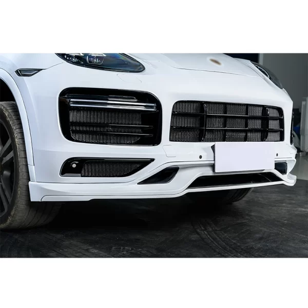 Suitable for Porsche Cayenne 2011-2011 958.1 Upgrade 9Y0/9YA Body Kit SportDesign Front Bumper Techart Front Lip - Image 5
