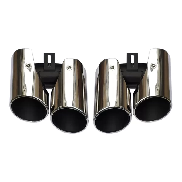 For Porsche Panamera GTS Style 971 2017-2023 New Titanium Black Exhaust Tips Upgrade Muffler Tail Pipe Exhaust System