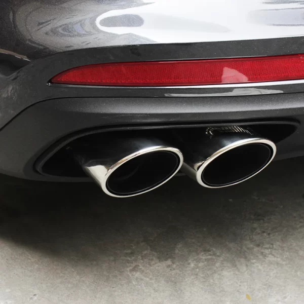 For Porsche Panamera GTS Style 971 2017-2023 New Titanium Black Exhaust Tips Upgrade Muffler Tail Pipe Exhaust System - Image 4
