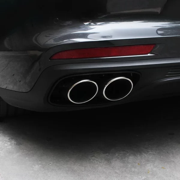 For Porsche Panamera GTS Style 971 2017-2023 New Titanium Black Exhaust Tips Upgrade Muffler Tail Pipe Exhaust System - Image 5