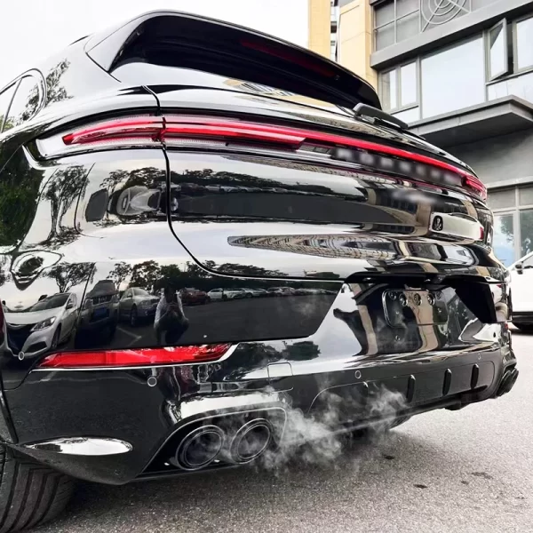 2024 Porsche Cayenne Coupe 9Y0.2 Upgraded SD Body Kit Sport Design Front and Rear Bumpers with New Condition Fog Light Cut-Outs - Image 6