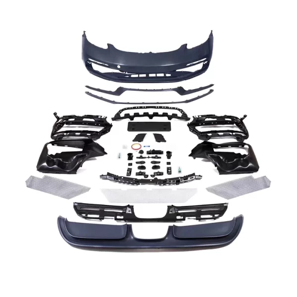 2016-2023 Porsche Cayman 718/GTS Boxster Body Kit Rear Grille and Front Bumper Upgrade to GTS Style New Condition - Image 2