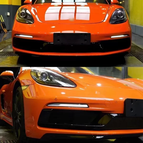 2016-2023 Porsche Cayman 718/GTS Boxster Body Kit Rear Grille and Front Bumper Upgrade to GTS Style New Condition - Image 5