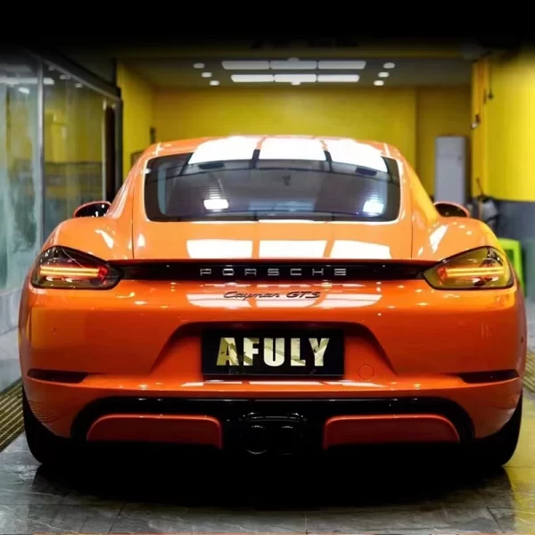2016-2023 Porsche Cayman 718/GTS Boxster Body Kit Rear Grille and Front Bumper Upgrade to GTS Style New Condition - Image 6