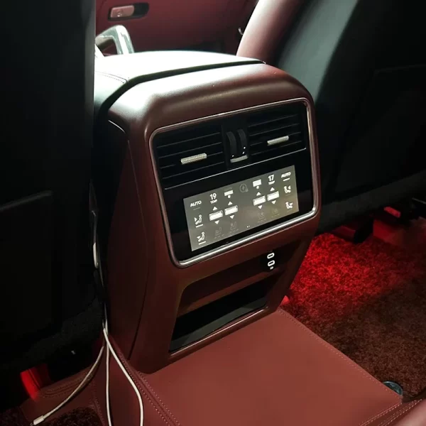 Upgrade Car AC Touch Panel for Porsche Cayenne 2018-2023 New Air Conditioner Panel with Rear Seat Vent Control - Image 4