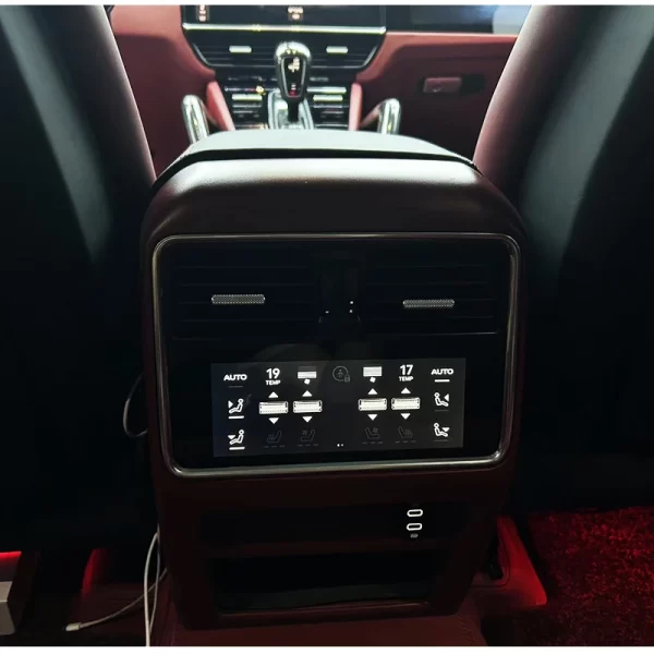 Upgrade Car AC Touch Panel for Porsche Cayenne 2018-2023 New Air Conditioner Panel with Rear Seat Vent Control - Image 5