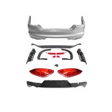Suitable for Porsche Panamera 2009-2013 970.1 Upgrade 970.2 Rear Bumper Panamera Rear Lip Rear Bumper