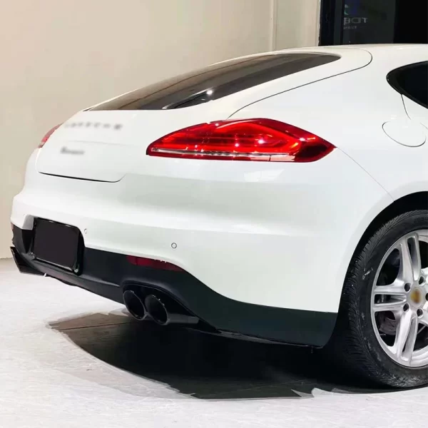 Suitable for Porsche Panamera 2009-2013 970.1 Upgrade 970.2 Rear Bumper Panamera Rear Lip Rear Bumper - Image 4