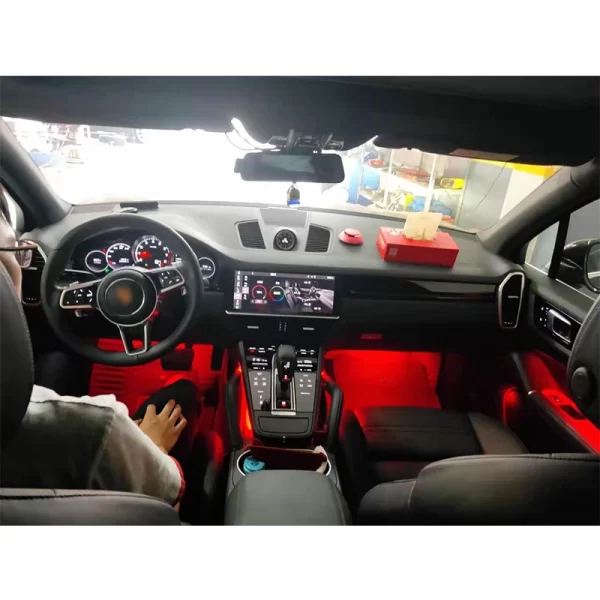 New Model 12V Interior Ambient Light for Porsche 2018-2023 Cayenne Door Lighting Retrofit 9Y0 - Image 2