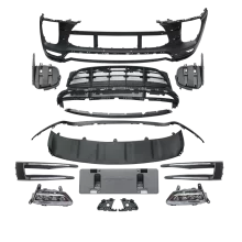 2014-2017 Porsche Macan Turbo-style Front Bumper Bodykit Carton Box Car Grille New Condition Upgrade