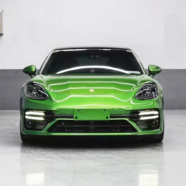 2017-2023 Porsche Panamera 971 TurboS Style Body Kit New Front Bumper Tips Car Grille Modification Upgrade to Stylish Exterior - Image 4