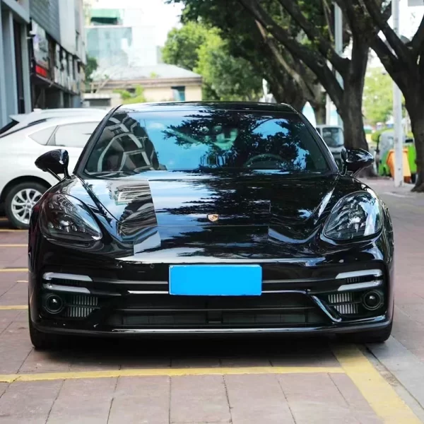 2017-2023 Porsche Panamera 971 TurboS Style Body Kit New Front Bumper Tips Car Grille Modification Upgrade to Stylish Exterior - Image 5