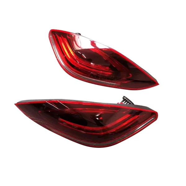 2009-2013 Porsche 970 Tail Light Modification Smoked Black LED Brake Turn Signal Reverse Light 12V Voltage - Image 2