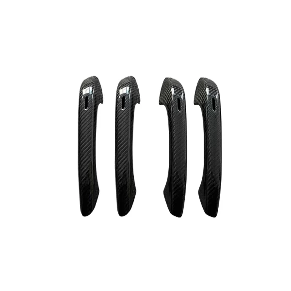 New Upgrade Carbon Fiber Door Handle Cover for Porsche Macan Cayenne Exterior Handle