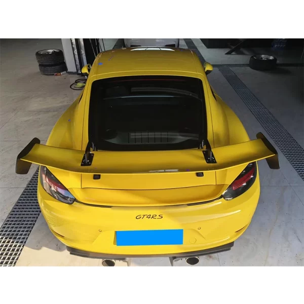 Porsche 718 GT4 RS Style Front Body Kits Spoiler Car Grille 2017-2023 Porsche 718 982 Cayman Boxster PP Fog Light Upgrade - Image 5
