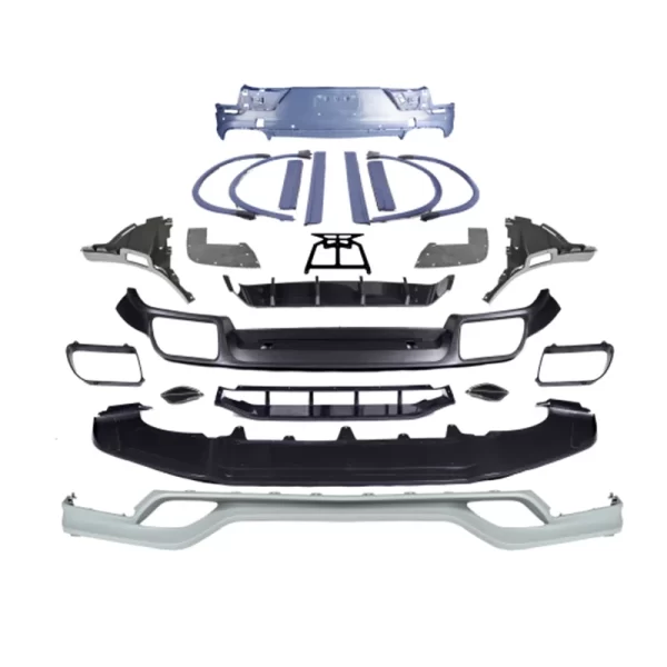 Techart Front Lip Body Kit for 2024 Porsche Cayenne 9YA Rear Bumper Rear Lip with Wheel Eyebrow New Condition Upgrade Purpose - Image 2