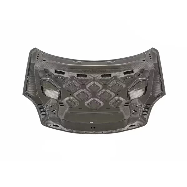 2018-2023 Porsche Cayenne Carbon Fiber Engine Hood Dry Carbon 9YA MSY New Front Bumper Upgrade Position Front - Image 2