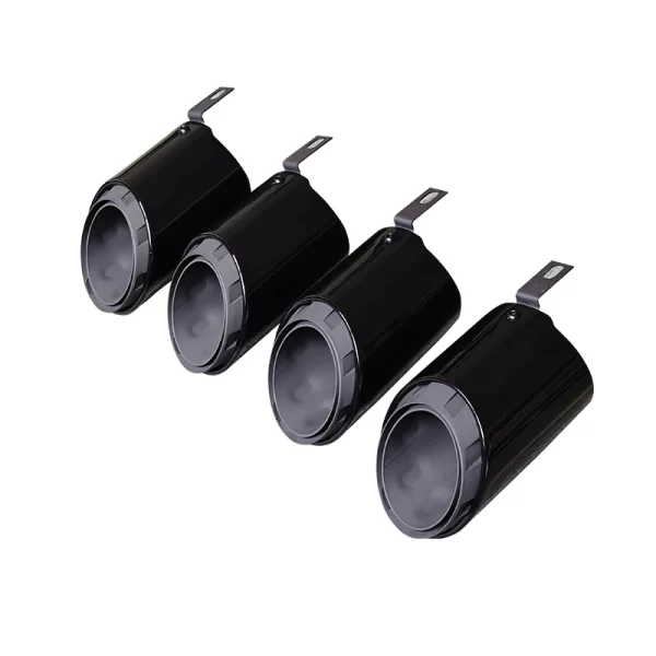 Modified Four Outlet Tailpipes for Porsche 17-23 Panamera 4S Optional Exhaust Pipe Upgrade Sport Exhaust Tailpipes - Image 2