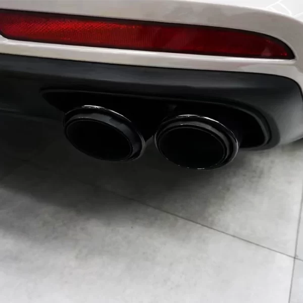 Modified Four Outlet Tailpipes for Porsche 17-23 Panamera 4S Optional Exhaust Pipe Upgrade Sport Exhaust Tailpipes - Image 3