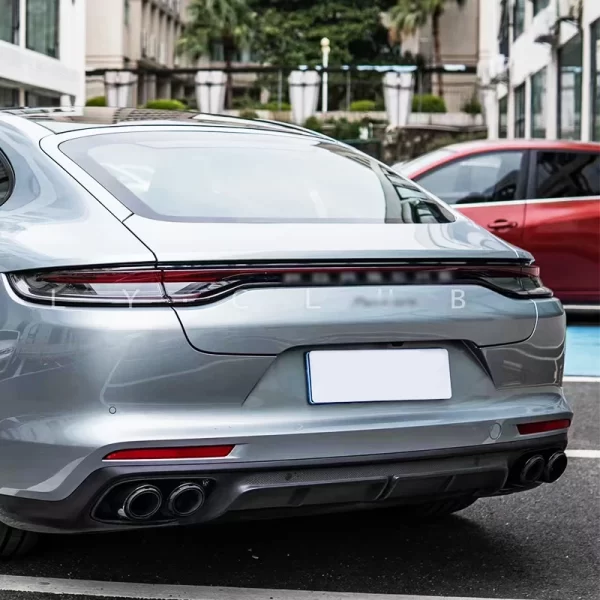 Modified Four Outlet Tailpipes for Porsche 17-23 Panamera 4S Optional Exhaust Pipe Upgrade Sport Exhaust Tailpipes - Image 5