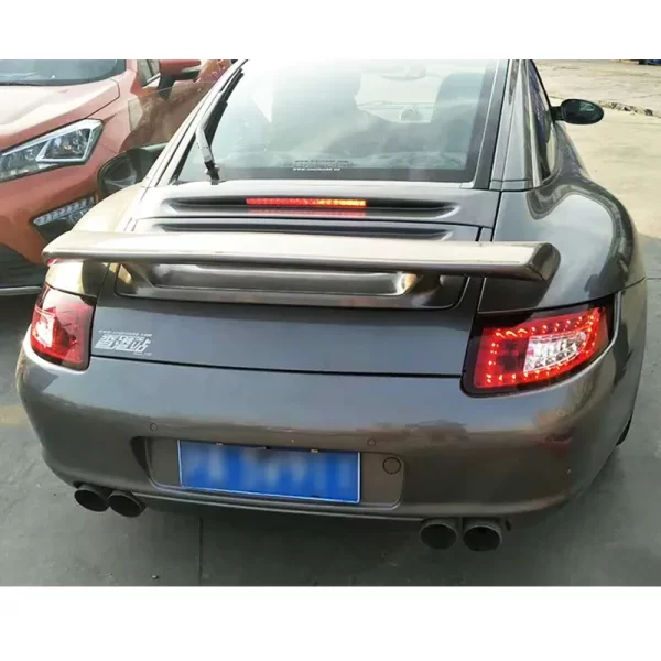 2005-2009 Porsche 911 997 LED Tail Lights Brake Turn Signals 997.1 Reverse Tail Lights New Condition Red Lens 12V Voltage - Image 5