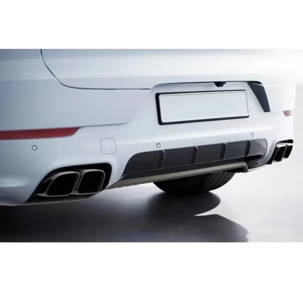 2018-2023 Porsche Cayenne Sport Design Carbon Fiber Rear Lip Upgrade New Condition Lower Deflector for Porsche Cayenne - Image 3