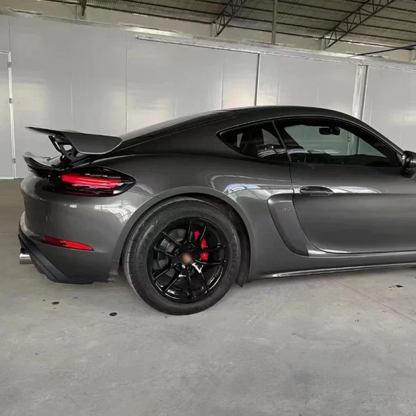 For Porsche 718 GT4 Style Front Bumper Body Kits  Spoiler PP Material for Porsche 2017-2023 718 982 Cayman Boxster Car Grille - Image 6