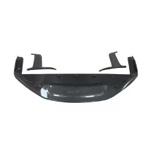 Suitable for Porsche 718 GT4 RS Front Lip Carbon Fiber Front Bumper Lower Guard 718 982 Cayman Boxster GT4 RS Carbon Fiber