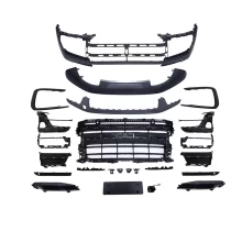 Car Conversion Upgrade Macan Turbo GTS Bodykit for Porsche 2014-2021 Macan  Old Change New  Front Bumper Rear Bumper Car Grille