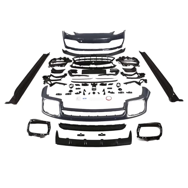 Sport Design Body Kits for Porsche Panamera 971 2017-2023 GTS Body Kits Bumper Facelift Front Bumper and Rear Bumper Car Grille - Image 2