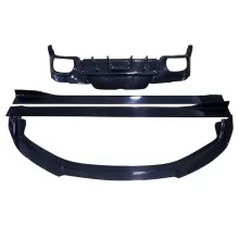 Suitable for Porsche 2009-2016 Panamera 970 Carbon Fiber Front Lip, Rear Bumper, Rear Lip Lower Deflector Side, Body Side Skirt