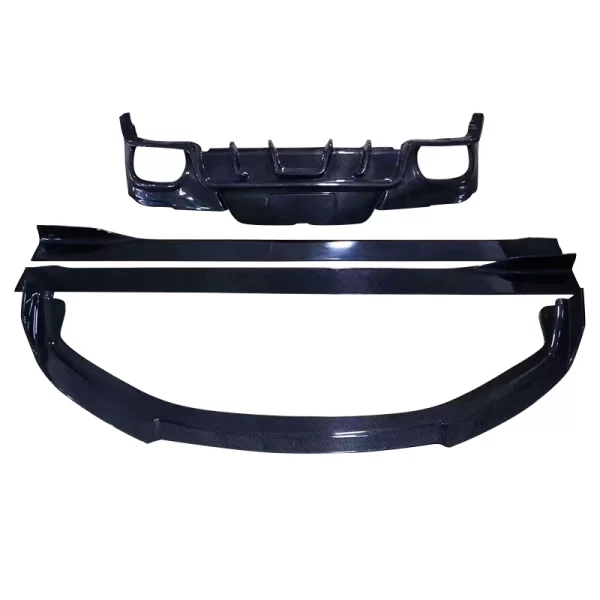 Suitable for Porsche 2009-2016 Panamera 970 Carbon Fiber Front Lip, Rear Bumper, Rear Lip Lower Deflector Side, Body Side Skirt
