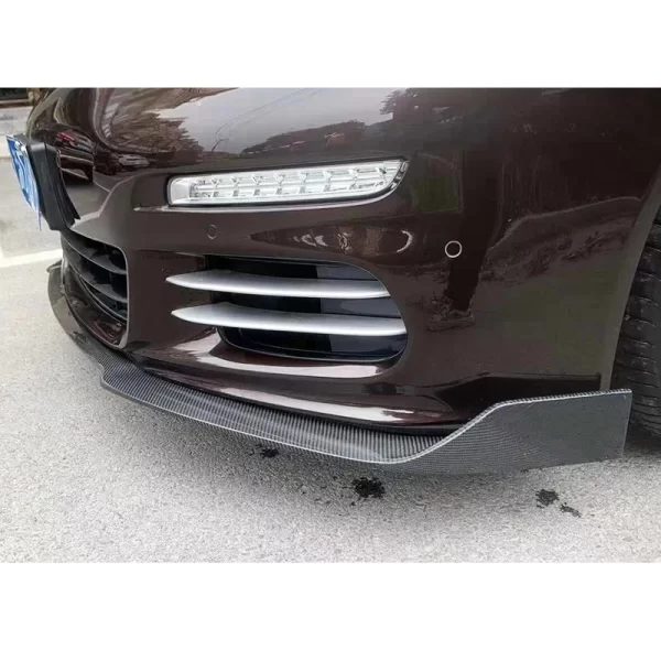 Suitable for Porsche 2009-2016 Panamera 970 Carbon Fiber Front Lip, Rear Bumper, Rear Lip Lower Deflector Side, Body Side Skirt - Image 5