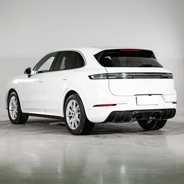 For Porsche 9YA Cayenne Coupe 2018-2024 Dry Carbon Carbon Fibre Replacement GT Rear Lip with Tailpipe Cayenne Turbo GT - Image 3