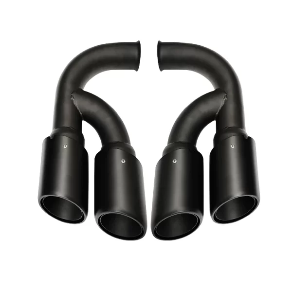 Suitable for Porsche 2011-2014 Cayenne 958 Four Outlet Tailpipe Tailpipe Exhaust Modification Tail Throat Exhaust Pipe