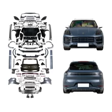 2024 for Porsche Cayenne 2011-2017 Sport Design Body Kit New Front Bumper Headlights Rear Bumper Taillight Hood Modification