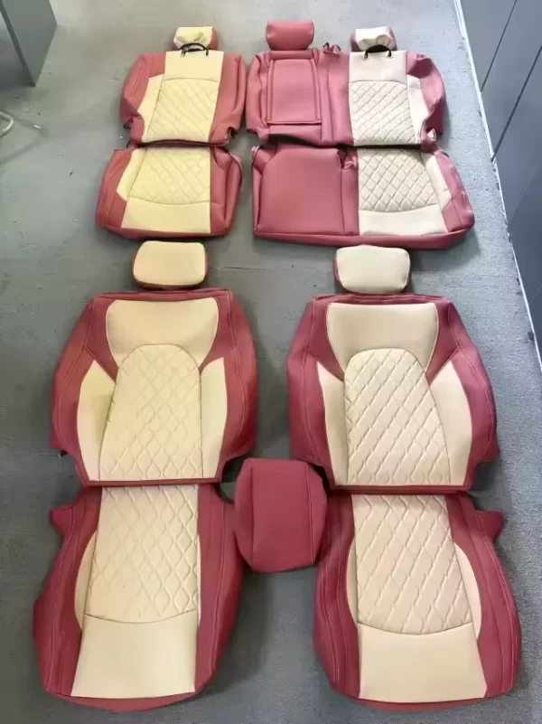 YLA Factory Wholesale Car Interior Accessories Car Protective Covers Breathable Luxury Car Seat Covers for Dodge Charger - Image 4
