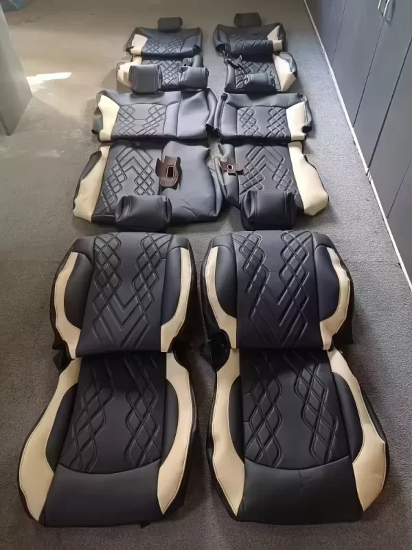 YLA Factory Wholesale Car Interior Accessories Car Protective Covers Breathable Luxury Car Seat Covers for Dodge Charger - Image 5