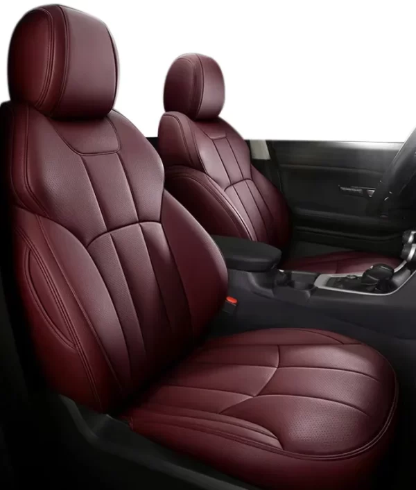 YLA Customized Luxury Leather Car Seats Cover Full Set Waterproof Universal Auto Seat Covers 100%Tested Seat Protector