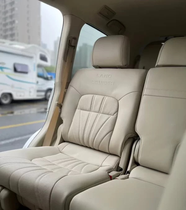 YLA Car Protector Luxury Car Leather Seat Cartoon Seat Covers Full Set Universal Fit for Toyota Land Cruiser - Image 2