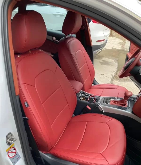 YLA Seat Covers Leather Car Seat Cover Full Set Car Leather Cover for Audi Toyota Benz - Image 2