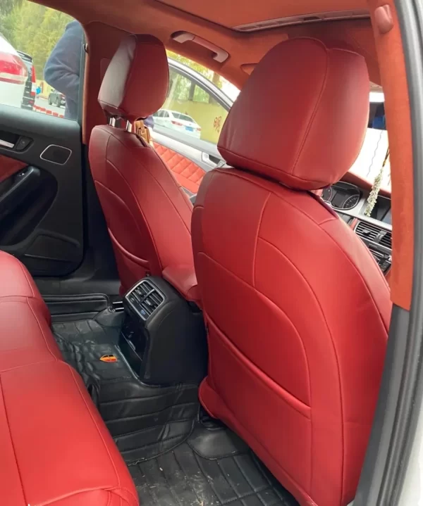 YLA Seat Covers Leather Car Seat Cover Full Set Car Leather Cover for Audi Toyota Benz - Image 6