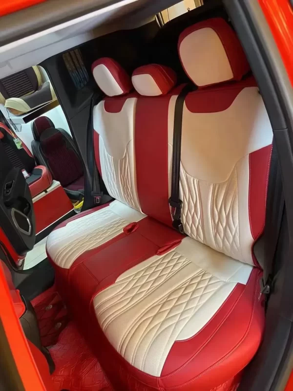 YLA Car Seat Covers Leather Full Set Coverage Seats Cover Cushion Protector Auto Interior Accessories for Jeep - Image 4
