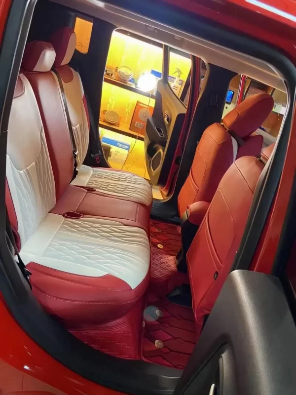 YLA Car Seat Covers Leather Full Set Coverage Seats Cover Cushion Protector Auto Interior Accessories for Jeep - Image 6