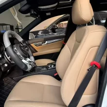 YLA Full Set Luxury Car Seat Cushion Nappa Leather Seat Covers for Benz a B C S G Class
